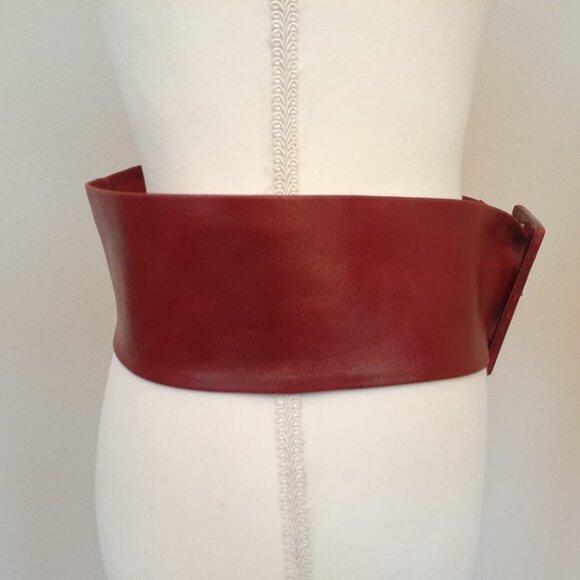 Vintage Leatherock Wide Leather Belt main image 7
